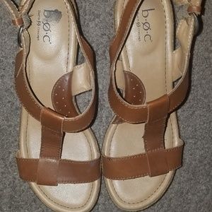 Women's BOC Brown/Tan Sandals